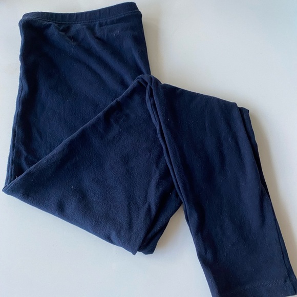 Hue Classic Cotton Legging - Small Navy - Picture 2 of 3
